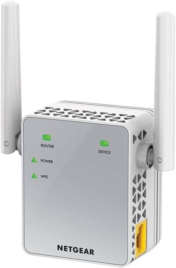 NETGEAR EX3700-100UKS — 11AC 750 Мбит/с, двухдиапазонный ретранслятор, гигабитный диапазон Wi