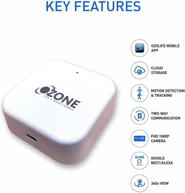 ОЗ-ЖИЗНЬ-WB-11 Ozone Smart Gateway — Wi-Fi Bridge, выход адаптера 5V 1A, модуль Bluetooth с низким энер