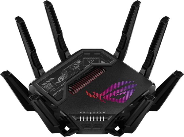 ASUS ROG Rapture GT-BE98 — поддержка Wi-Fi 7, частота 320 МГц, скорость до 25 Гбит/с