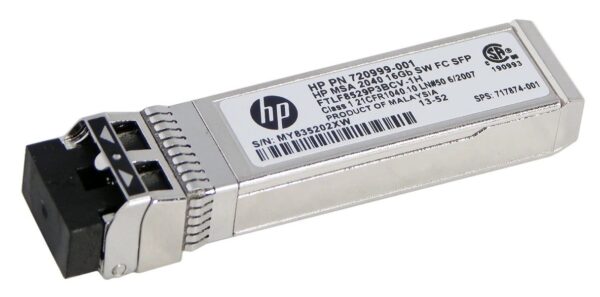 HP MSA 16Gb Short Wave Fibre Channel SFP+ — 4 упаковки, оптоволокно, 16 Gigabit Ethernet SFP+ 850 нм