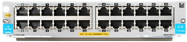 HPE Aruba J9986A — 24-портовый модуль расширения, 5400R 1000Base-T, PoE+ zl2