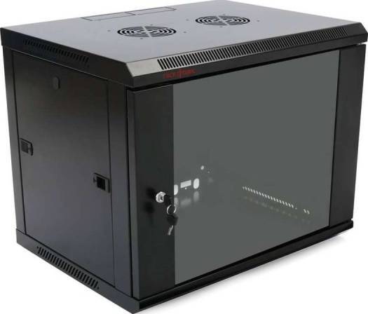 Zonixplay 9U — размеры 600 x 450 мм, монтажный профиль 1,5 мм, черный