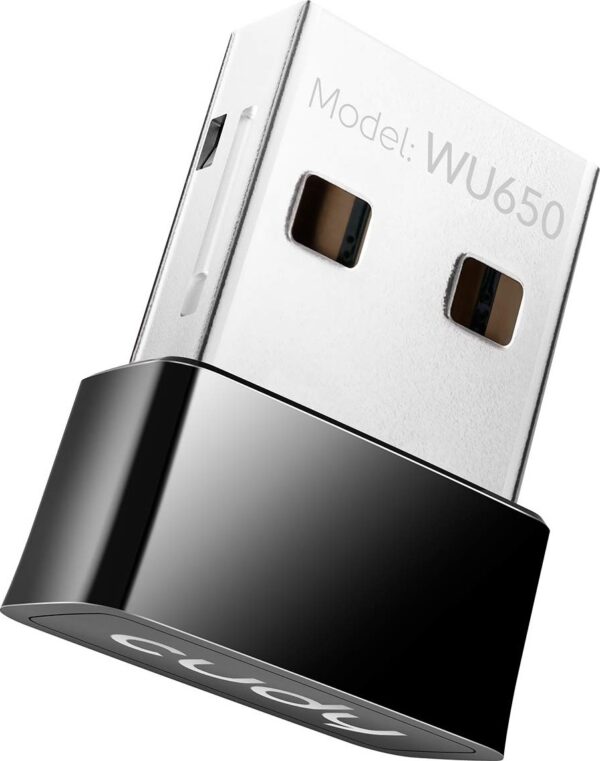 Cudy WU650 — 650 Мбит/с, Wi-Fi, двухдиапазонный USB-адаптер