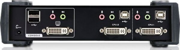 Aten CubiQ CS1762A — 2-портовый, USB DVI/Audio, черный