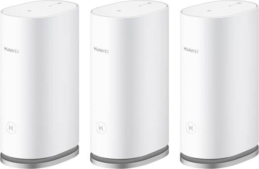 Huawei WiFi Mesh 3 AX3000 — двухдиапазонная скорость 3000 Мбит/с, покрытие 600 квадратных метров, подключ