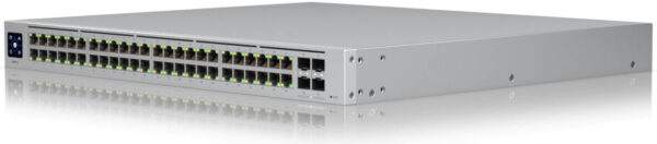 Ubiquiti Pro 48 — 48 портов GbE RJ45, 4 порта 1/10G SFP+, максимальное энергопотребление 60