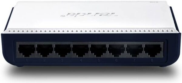 Tenda S108 — 8-портовый, неуправляемый, Fast Ethernet 10/100 Мбит/с