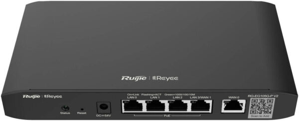 Ruijie RG-EG105G-P V2 Reyee — PoE-маршрутизатор, с облачным управлением