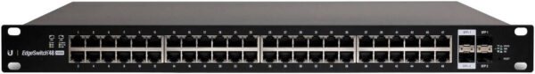 Ubiquiti EdgeSwitch 48 PoE — коммутатор высотой 1U для монтажа в стойку, 48 портов 10/100/1000 Мбит/с,