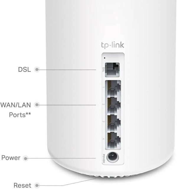 TP-Link AX3000 — Whole Home Mesh Wi-Fi 6-маршрутизатор, подключение до 150 устройств, работа с Alexa