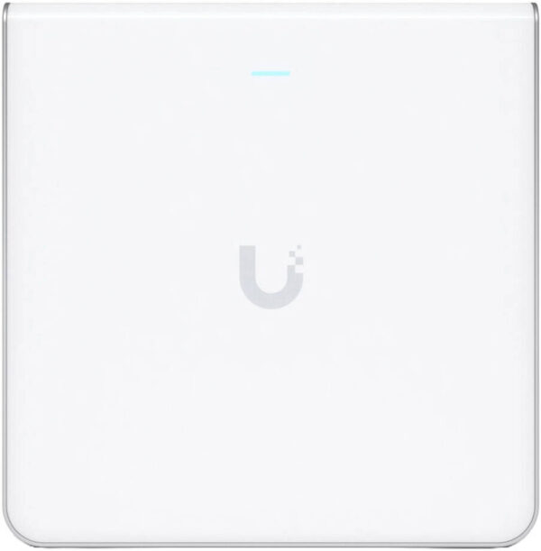 Ubiquiti U6 Enterprise In-Wall — Wi-Fi 6E Tri-Radio, 10 пространственных потоков, поддержка 6 ГГц