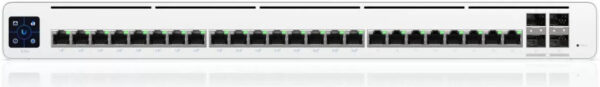 Ubiquiti UISP Switch Pro — 24-портовый управляемый коммутатор L3 с 10G SFP+, коммутация 128 Гбит/с, бюдж