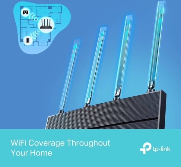 TP-Link Archer AX12 — Wi-Fi 6, доступ в Интернет до 1000 Мбит/с, безопасность WPA3