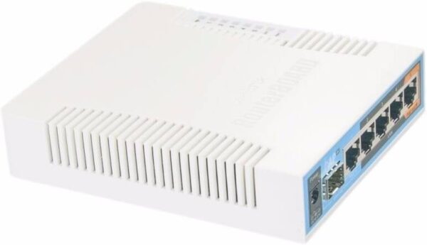 MikroTik hAP ac — тройная цепь 2,4 ГГц и 5 ГГц, ЦП 720 МГц, 5 портов Gigabit Ethernet