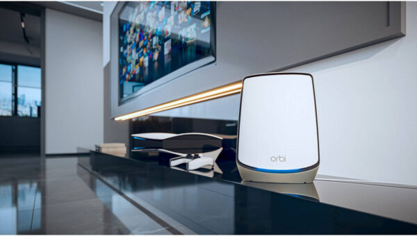 NETGEAR RBR860S Orbi AX6000 — трехдиапазонный Wi-Fi 6-маршрутизатор, до 6 Гбит/с, покрытие до