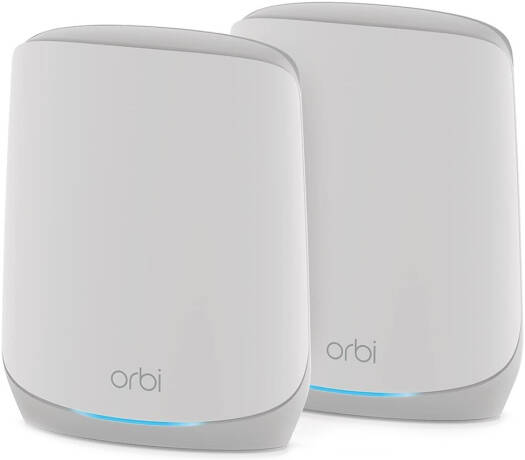 NETGEAR Orbi RBK762S — Mesh-маршрутизатор WiFi 6 с 2 удлинителями спутниковой Mesh, скорость до 5,4 Гб