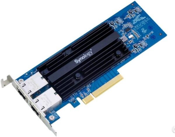 Synology E25G21-F2 — Адаптер PCIe 3.0 с двумя портами 25G SFP+, хост-интерфейс PCIe 3.0 x8, подд