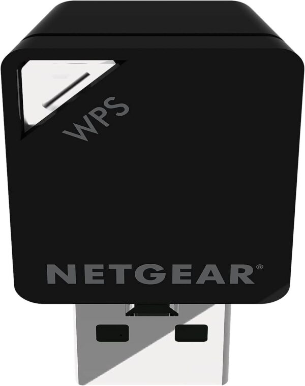 NETGEAR AC600 — Мини-адаптер Wi-Fi USB 2.0, скорость Wi-Fi до 600 Мбит/с, двухдиапазонный адаптер Wi