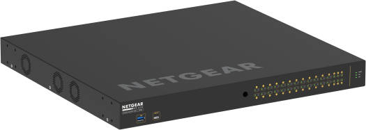 Netgear AV Line M4250 GSM4230PX — 24-портовый управляемый сетевой коммутатор Gigabit PoE+ с SFP+, коммутация 132 Гб