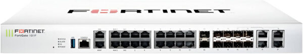 Fortinet FG-101F — x21 сетевой порт RJ-45, 10 Gigabit Ethernet, 1U для монтажа в стойку