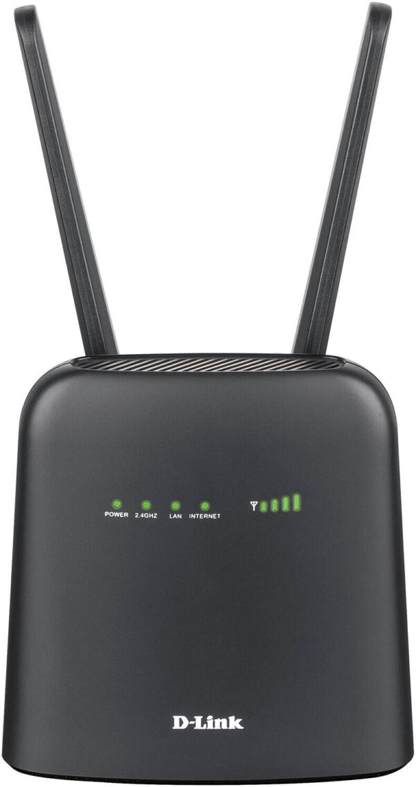 D-Link DWR-92 — Wireless N300 4G LTE, частота 2,4 ГГц, скорость беспроводной связи 300 Мбит/с