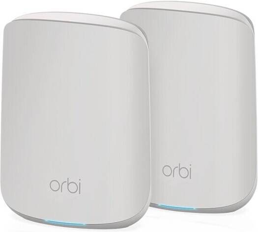 NETGEAR RBK352 — Orbi Mesh WiFi-система, маршрутизатор Wi-Fi 6 Mesh с 1 спутниковым удлинителем, двухд