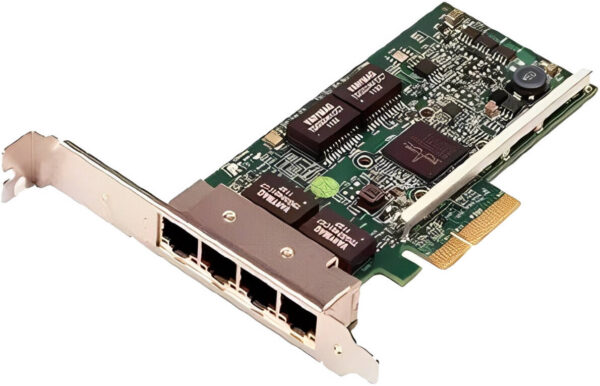 DELL Broadcom 5719 QP — 1 Гбит/с, PCI Express, 4 порта Gigabit RJ45 Ethernet