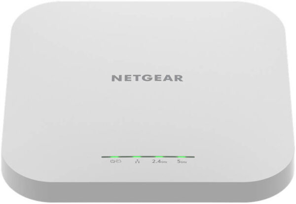 NETGEAR AX1800 — Двухдиапазонная точка доступа Wi-Fi 6 для помещения, скорость до 1800 Мбит/с, питание PoE+