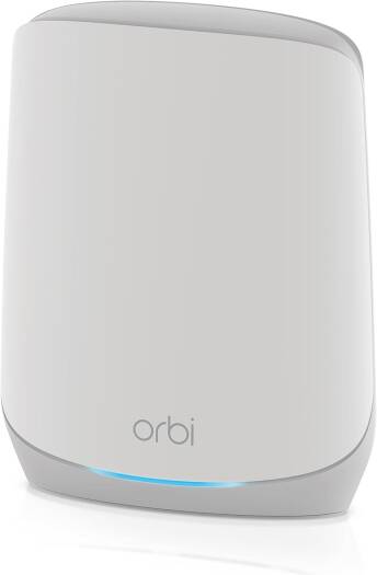 NETGEAR Orbi RBS760 — Трехдиапазонный Mesh WiFi 6 Satellite, покрытие Wi-Fi до 2000 кв. футов, скорость до 5,