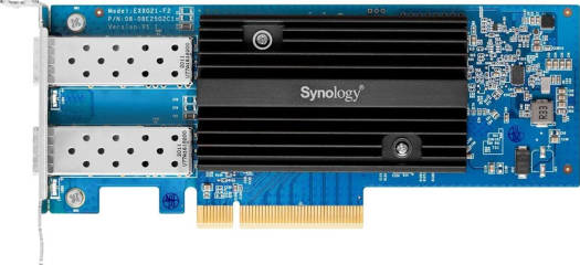 Synology E10G21-F2 — Двухпортовый 10G SFP+ PCIe 3.0 Ethernet-адаптер, агрегация каналов, хост-ин