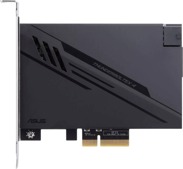 ASUS Thunderboltex 4 — контроллер Intel Thunderbolt JHL 8540, 2 порта USB Type-C, двунаправленная полоса пропускания до 40 Гб