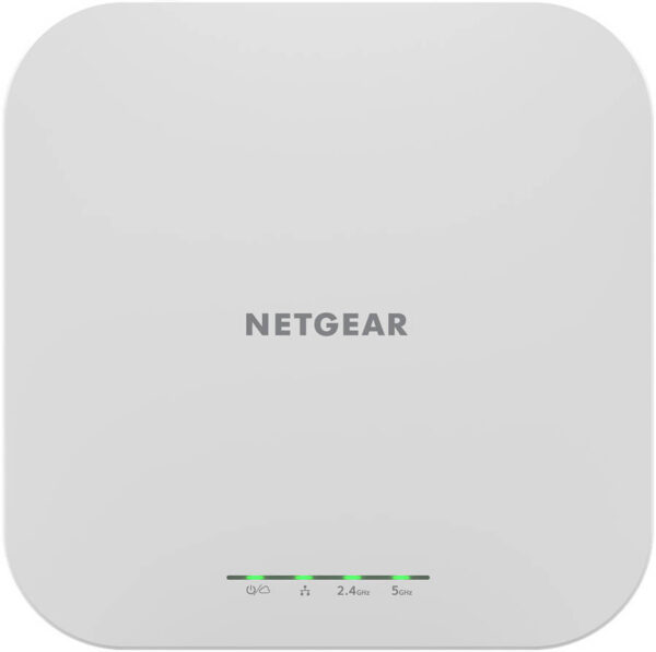 NETGEAR AX1800 — Двухдиапазонная точка доступа Wi-Fi 6 для помещения, скорость до 1800 Мбит/с, питание PoE+