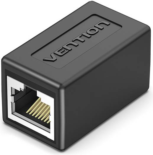 Vention Cat.6 FTP Keystone Jack — минимальное затухание, металлический экранирующий слой, штыри из позолоченной фосфорист