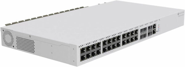 MikroTik Облачный маршрутизатор — стоечный коммутатор 1U, коммутационная способность 640 Гбит/с, 20 Ethernet