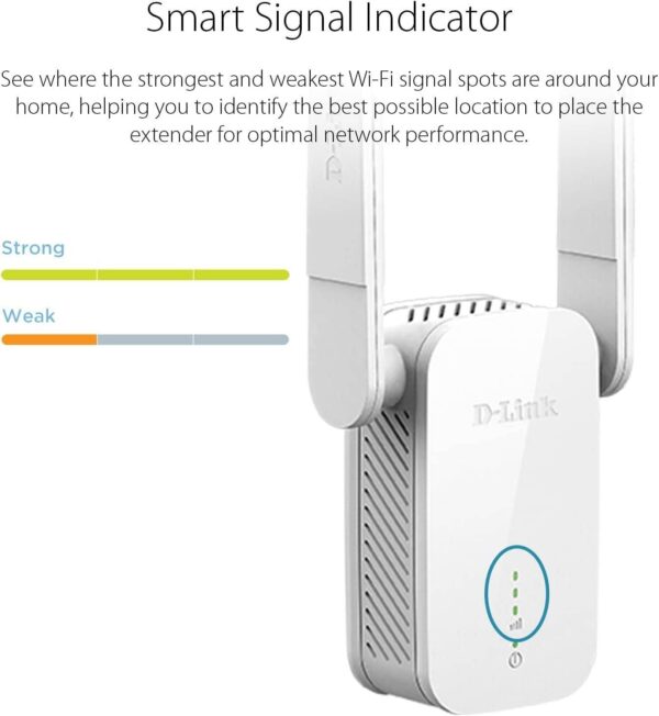 D-Link DAP-1610 — двухдиапазонный, частота 2,4 ГГц и 5 ГГц, скорость сигнала до 866 Мбит