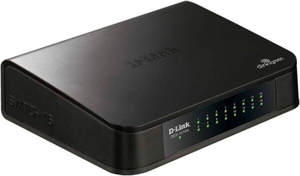 D-Link Des-1016A — 16-портовый коммутатор, 10/100 Мбит/с