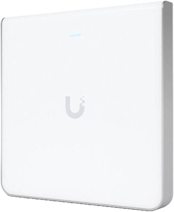 Ubiquiti U6 Enterprise In-Wall — Wi-Fi 6E Tri-Radio, 10 пространственных потоков, поддержка 6 ГГц