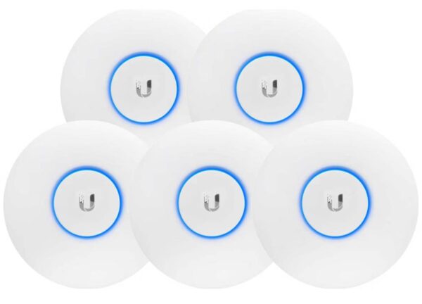 Ubiquiti Networks UniFi Access Point Enterprise Wi-Fi System — 802.11ac, 300 Мбит/с, 5 шт. в упаковке