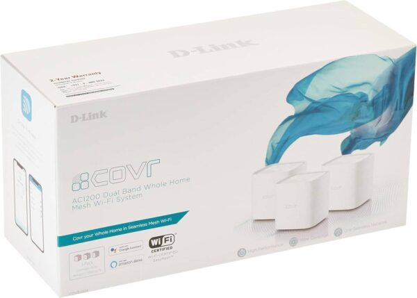 D-Link COVR 1103 — AC1200, Двухдиапазонная, ячеистая система Wi-Fi для всего дома