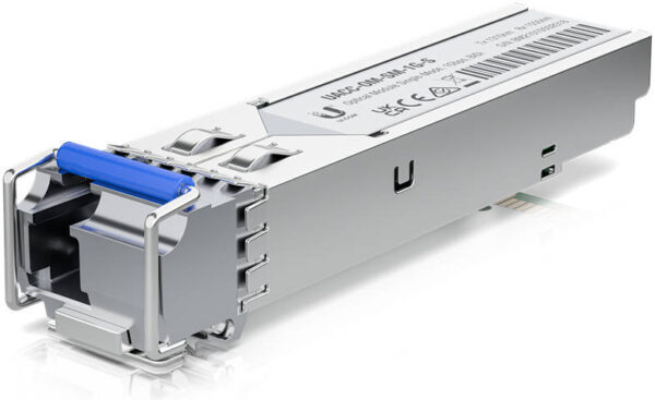 Ubiquiti Networks LC SFP — скорость 1,25 Гбит/с, разъем LC, поддержка соединений на расстояние 3 км