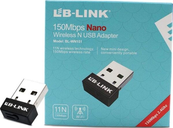 LB-Link BL-WN151 — Беспроводной USB-адаптер 150 Мбит/с, WiFi с точкой доступа, WPS Soft AP