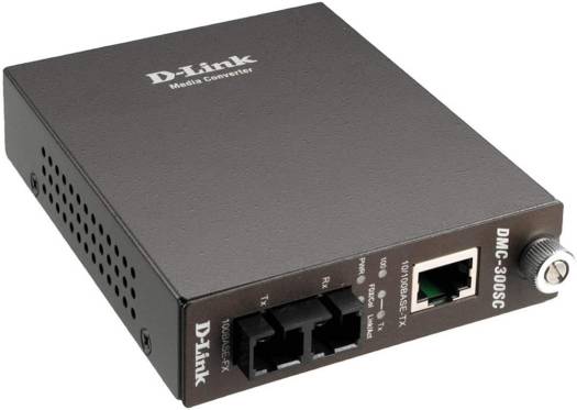 D-Link ДМС-700МСЦ — 10/100/1000 Base-T в 1000 Base-SX Multi-Mode Fiber SC, длина волны оптоволокна 850 нм