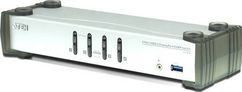 Aten CS1942DP — 2-портовый KVMP-коммутатор, USB 3.0, 4K DisplayPort с двумя дисплеями