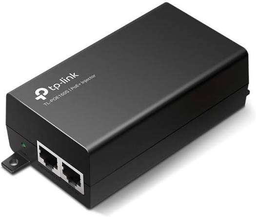 TP-LINK TL-PoE160S — Гигабитный инжектор 802.3at/af, Питание PoE (15,4 Вт) или PoE+ (30 Вт), Р