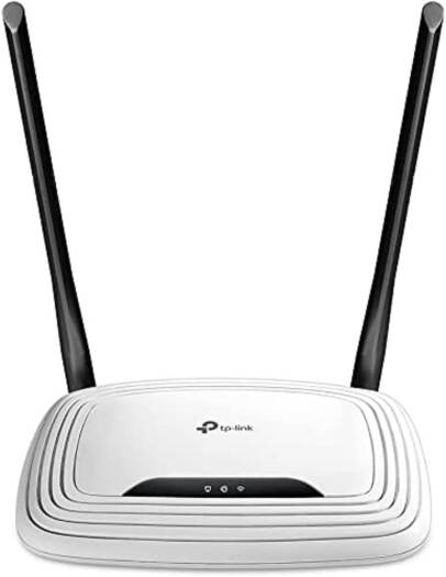 TP-Link N300 (TL-WR841N) — 2 антенны высокой мощности 5 дБи, поддержка точки доступа, WISP, до 300 М