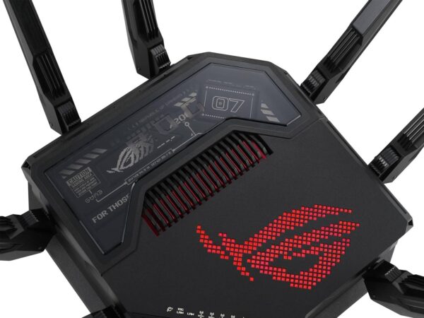 ASUS ROG Rapture GT-BE98 — поддержка Wi-Fi 7, частота 320 МГц, скорость до 25 Гбит/с