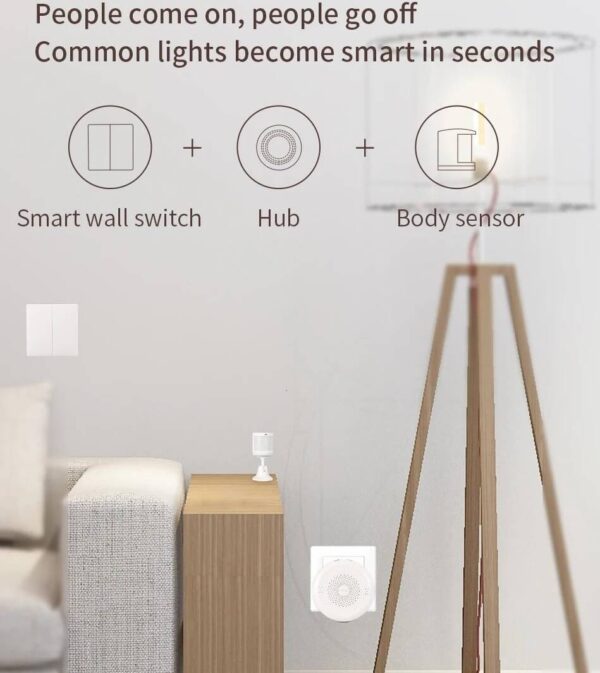 Aqara D1 — Zigbee 3.0, с нейтралью, тройной переключатель