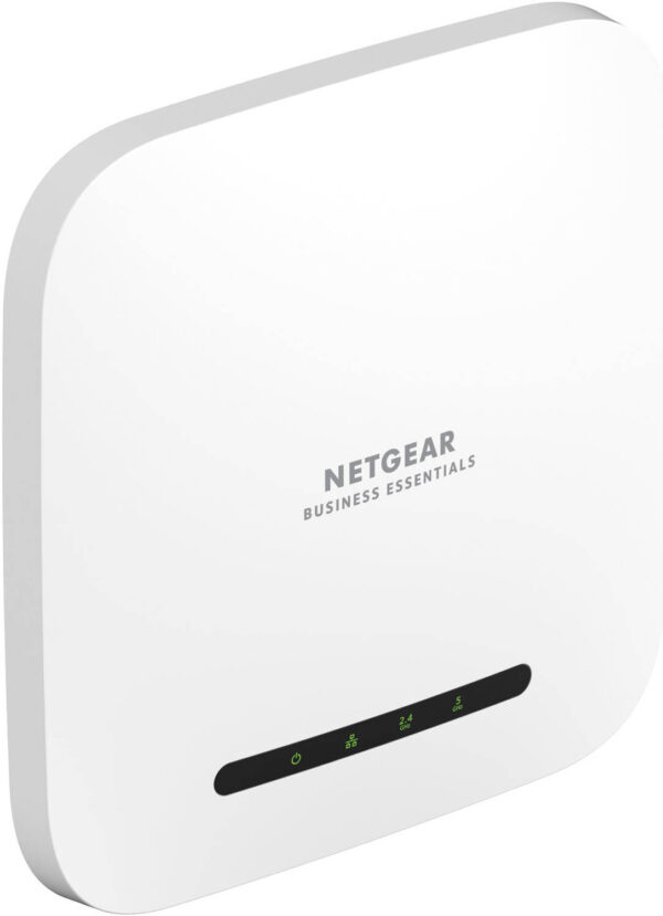 NETGEAR Двухдиапазонная точка доступа — поддержка PoE, Wi-Fi 6 со скоростью до 1,8 Гбит/с, до 128 у