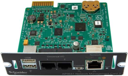 APC AP9641 — мониторинг окружающей среды, 2 порта USB, универсальный ввод-вывод RJ45