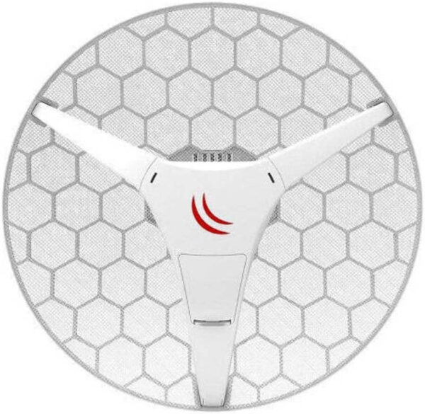 MikroTik LHG HP5 — двухцепная интегрированная антенна «точка-точка», высокая мощность 24,5 дБ